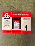 Vintage FR One Shot Instant Fixol for X-22 One Use Developer 3-1 oz. bottles
