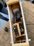RC Remote Control Airplane Gas 52" Wing Span vtg K&B motor Great Grapics Nice!
