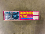 vtg Mid century Passager Plane Friction MF 104 passenger Plane w/orig box