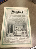 VTG 1909 Antique Modern Sanitation Catalog No 8 Literature Print Magazine Books