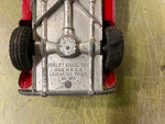 vtg antique Made in USA Hubley Kiddie Toy No. 485 red Roadster Car