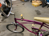 Charger Muscle Bike Bicycle Banana Seat Plum Crazy 5 sp Stick Shift Drag Slick!