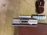 vtg 1973 Polaroid Model SX-70 Mod 1 Land Camera leather trim w/ carrier case