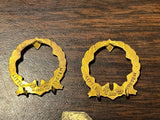 VTG Lot of 4 religious pins Baptist Cross Crown SS Little system cross & Crown