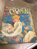 Vtg 1950s Cloth Books Mother Goose And Baby's Pets Merrill Publishing Real Cloth