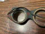 VTG mid century 1950s Motorcycle Riding protection goggles Harley Indian Mad max