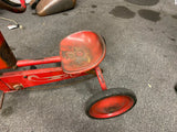 mascot l&F tractor pedal Car Vtg RARE Levy Fryer Scout Farm Toy 1940's Orig Surv