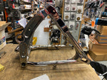 Chrome Rear Swingarm Harley Softail 1984-1985 FXST Chopper Early