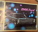 VTG 1966 Ford Brochures Original Booklet Lot of 2 Mustang Falcon Owners Manuals