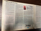 VTG 1966 Ford Brochures Original Booklet Lot of 2 Mustang Falcon Owners Manuals