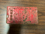 VTG 1958 Original Pennsylvania Boat License Plate 28993