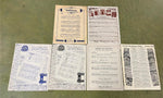 VTG Mid Century 1950s Lot of 6  Music Sheets Various Titles Pennsylvania Polka