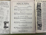 VTG Mid Century 1950s Lot of 6  Music Sheets Various Titles Pennsylvania Polka