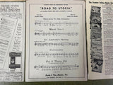 VTG Mid Century 1950s Lot of 6  Music Sheets Various Titles Pennsylvania Polka