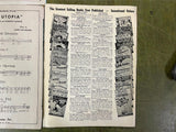 VTG Mid Century 1950s Lot of 6  Music Sheets Various Titles Pennsylvania Polka