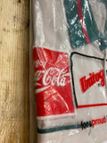 Vtg New in Bag Coca Cola Work Shirt Coke Soda Pop collectible Med 1970's Adverti