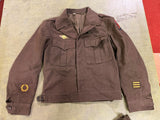 VTG Original 1930-40s WW2 U.S. Army Complete Uniform: Blazer Pant Beret