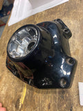 Vivid black Cam Cover Harley Twin Cam Dyna Bagger FLH Glide Hole Sensor FXD A Mo