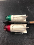 VINTAGE DELTA 1960's USA BOAT BOW LIGHTS RED GREEN Bicycle Acc 1950's Chris Craf