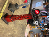 Vtg Signal Light Tower Spotlight Acc Marx Toy Train Tin w Bulbs Lot Pair!