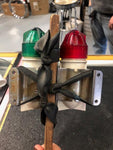 VINTAGE DELTA 1960's USA BOAT BOW LIGHTS RED GREEN Bicycle Acc 1950's Chris Craf