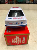 vtg 1994 racing champions 1:24 scale #1 Ford Thunderbird diecast car coin bank