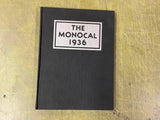 Antique Vintage 1936 The Monocal California College of Pennsylvania Yearbook