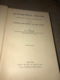 Vtg Automotive Repair Guide Book Wright Vol 1 General Repair Work John Wiley