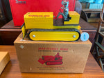 Vtg Tin toy Saunders Marvelous Mike Electomatic Tractor Battery Robot Box Minty!