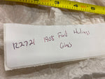 Vtg Antique 1908 Ruby Red Flash Punch Glass Ford Hulings Cup Diamond point Colle