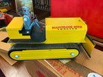 Vtg Tin toy Saunders Marvelous Mike Electomatic Tractor Battery Robot Box Minty!