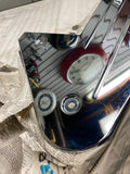 NOS Chrome Side Cover Trim Panel Harley Shovelhead FLH Battery Vtg USA Accessory