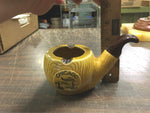 Vtg Chicago Chare Airport Sears Tower John Hancock Center Ashtray Gold Pipe