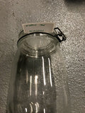 Niveau De Remplissage 1 Liter Canning Jar With lid, Blank With No Design.