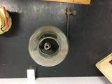 vintage original welsbach  brass gas scone light fixture wall light hand valve
