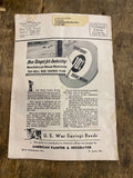 Vtg 1942 WW11 Decorative Painter magazine Decor Concealment Wooster Brushes Adv