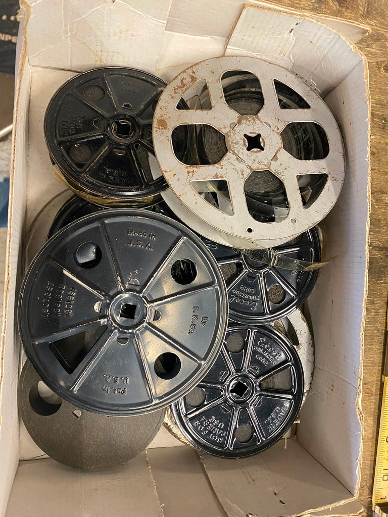 Vintage Cinema Projector And Movie Reels by Stocksy Contributor Kkgas -  Stocksy