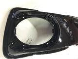 Right Vivid Black Harley Boom Speaker Saddle Bag Lid '93-'13 Touring # 90200518