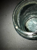 -Atlas- Mason's Patent Blue Glass 1 qt Mason Canning Jar Without Lid Has bubbles
