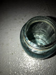 -Atlas- Mason's Patent Blue Glass 1 qt Mason Canning Jar Without Lid Has bubbles
