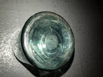 -Atlas- Mason's Patent Blue Glass 1 qt Mason Canning Jar Without Lid Has bubbles
