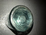 -Atlas- Mason's Patent Blue Glass 1 qt Mason Canning Jar Without Lid Has bubbles