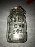 Atlas E-Z Seal Mason Clear Glass 1 qt Mason Canning Jar Without Lid Has Clamp