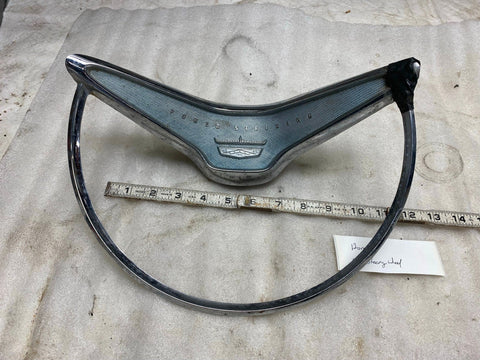 steering wheel horn ring vtg 13a800 GM Chevy Cadillac TLC Power Steering Logo