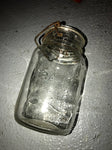 Atlas E-Z Seal Mason Clear Glass 1 qt Mason Canning Jar Without Lid Has Clamp