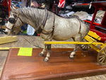 Vtg Atlantic Pacific Tea co Breyer Horse Carriage A&P Grocery Display!