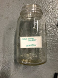 Atlas Strong Shoulder Mason Clear Glass 1 qt Mason Canning Jar Without Lid