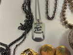 VTG Giant Lot of Mardi Gras Decorative silver/gold Costume Jewelry