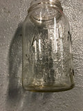 Atlas Strong Shoulder Mason Clear Glass 1 qt Mason Canning Jar Without Lid