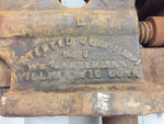 vintage william vanderman no 3 steamfitters vise metal vise patented july 1891